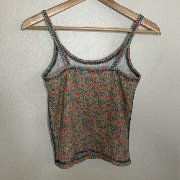 Natural Life Thermal Cami Tank Top Floral Patterned Size S Small - Picture 6 of 6